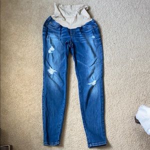 Jessica Simpson Maternity Skinny Jeans, Size Large